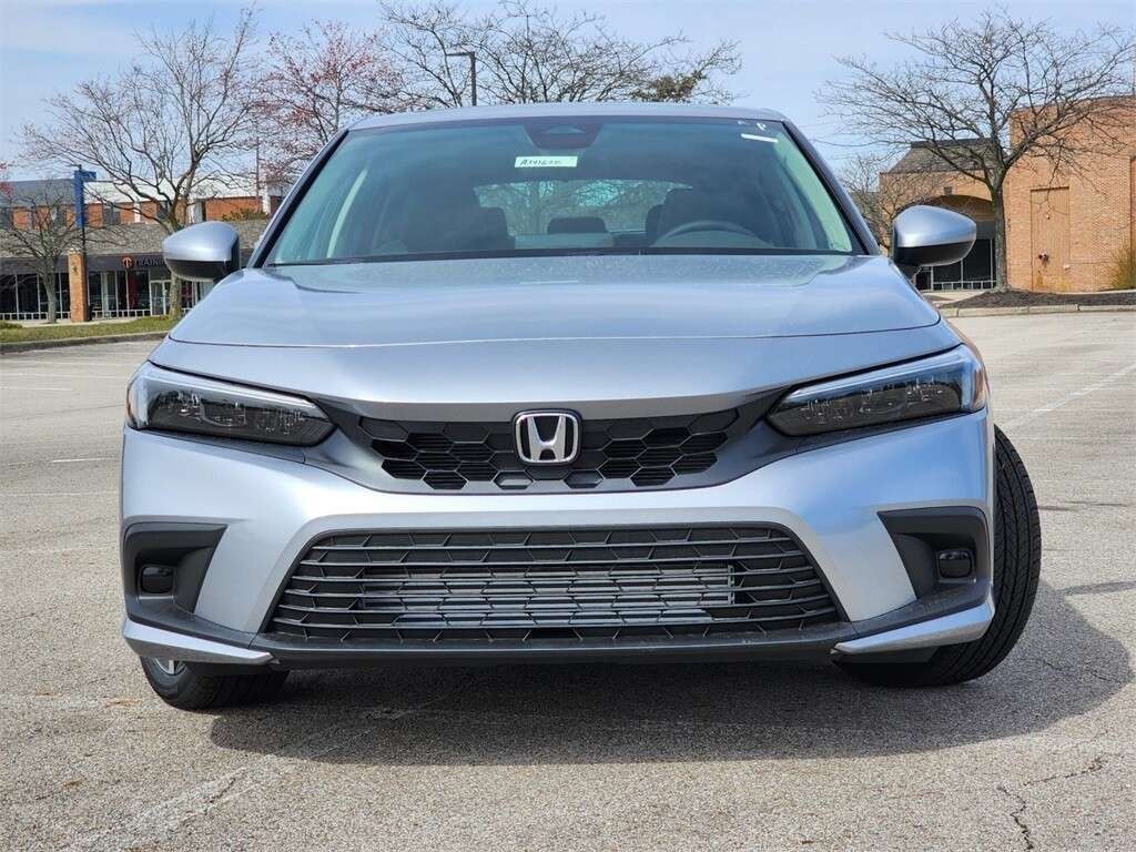 New, 2024 Honda Civic EX-L, Silver, H241628-8