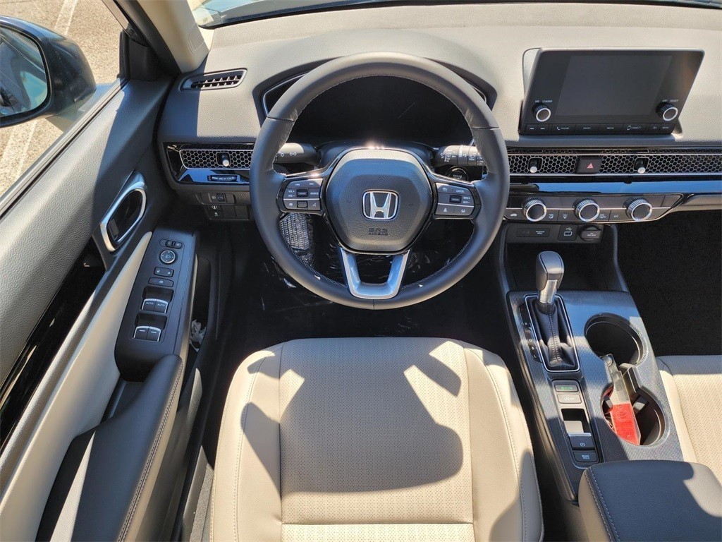New, 2024 Honda Civic EX-L, Gray, H242268-23