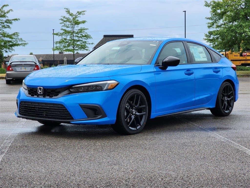 New, 2024 Honda Civic Sport, Blue, H242280-8
