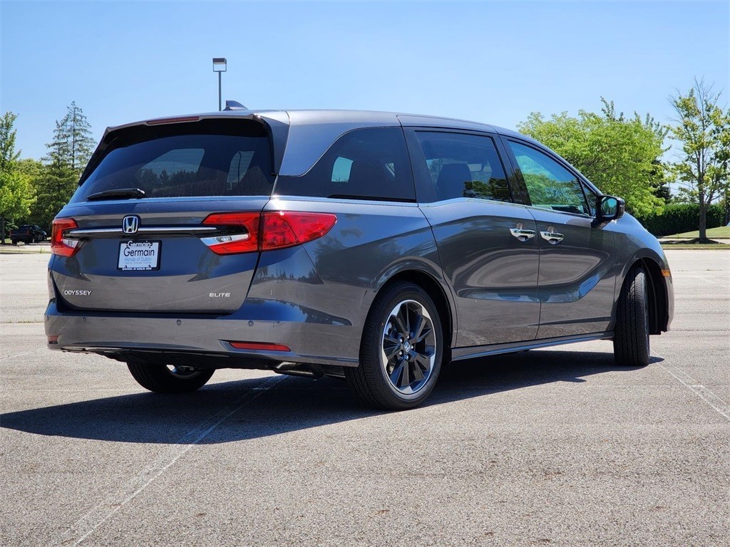 New, 2024 Honda Odyssey Elite, Gray, H242214-17