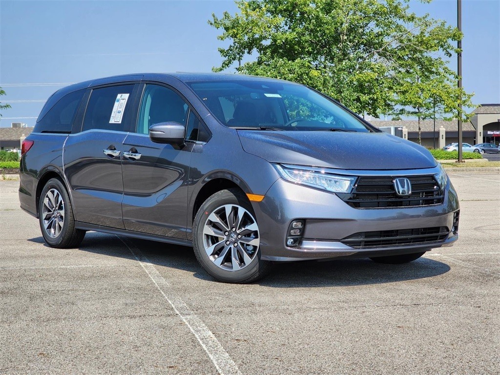 New, 2024 Honda Odyssey EX-L, Gray, H242234-2