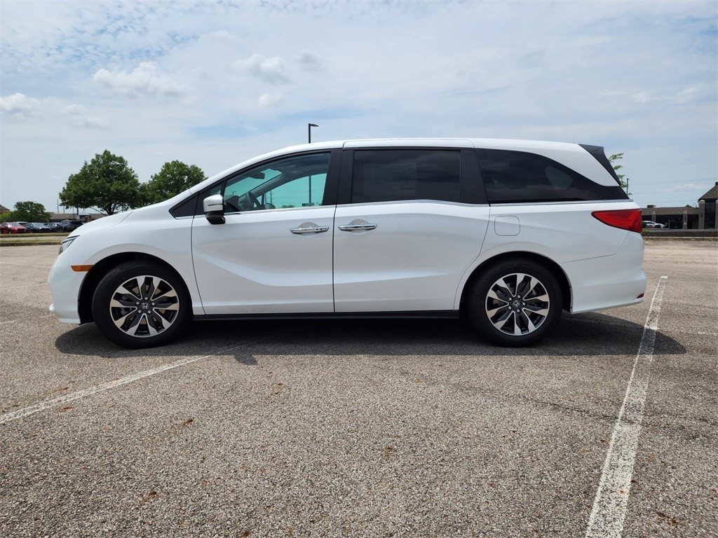 New, 2024 Honda Odyssey EX-L, White, H242239-10