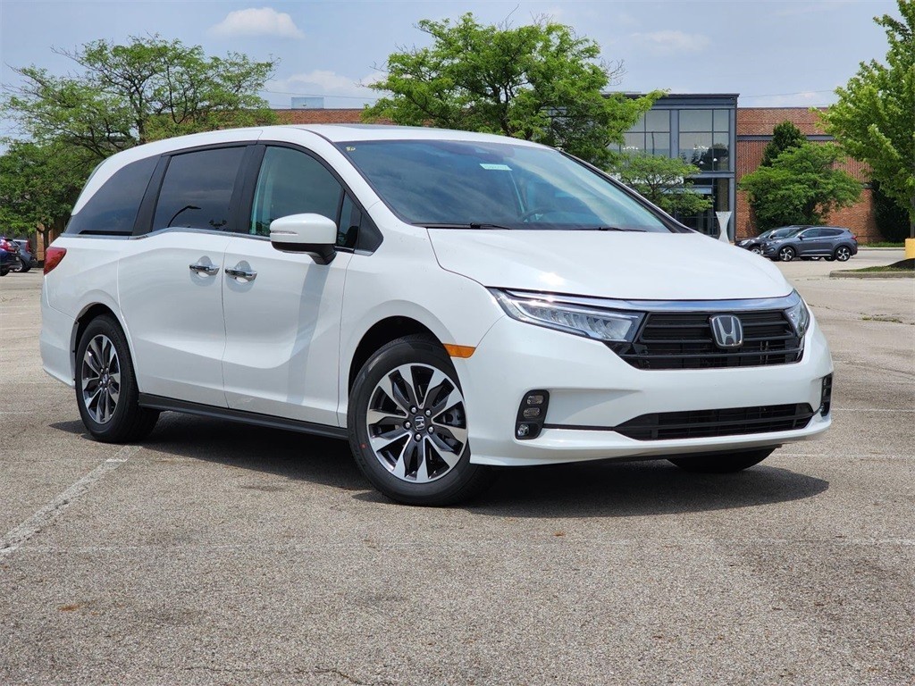 New, 2024 Honda Odyssey EX-L, White, H242239-2