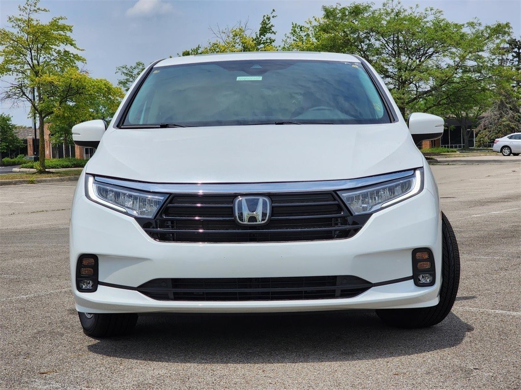 New, 2024 Honda Odyssey EX-L, White, H242239-8