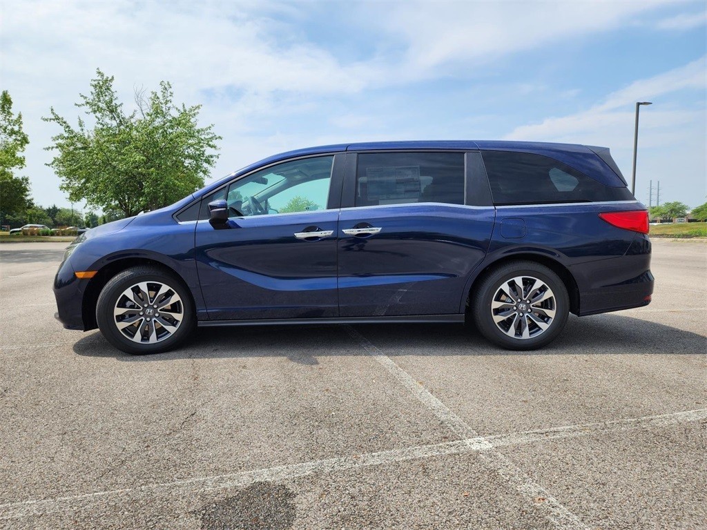 New, 2024 Honda Odyssey EX-L, Blue, H242243-10