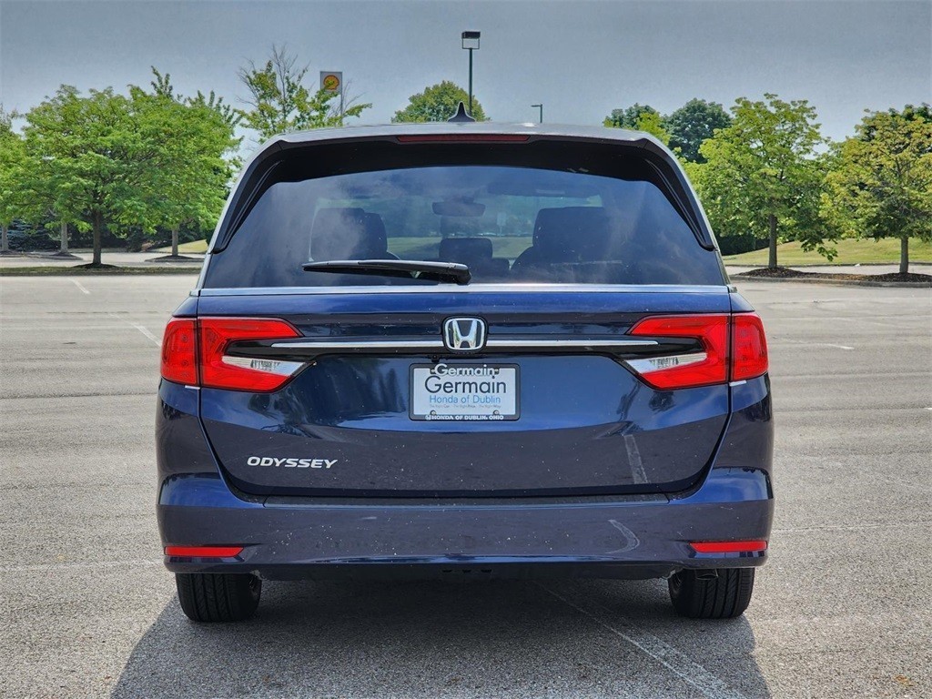 New, 2024 Honda Odyssey EX-L, Blue, H242243-12