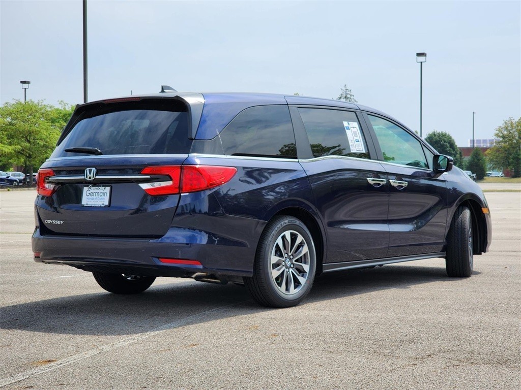New, 2024 Honda Odyssey EX-L, Blue, H242243-13