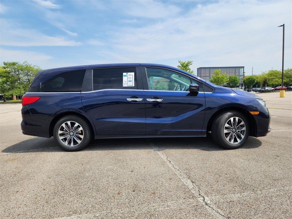 New, 2024 Honda Odyssey EX-L, Blue, H242243-14