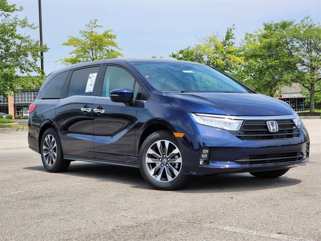 New, 2024 Honda Odyssey EX-L, Blue, H242243-2