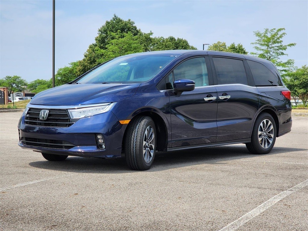 New, 2024 Honda Odyssey EX-L, Blue, H242243-9