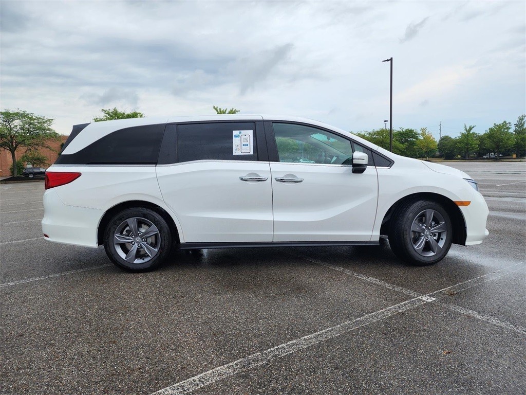 New, 2024 Honda Odyssey EX, White, H242281-13