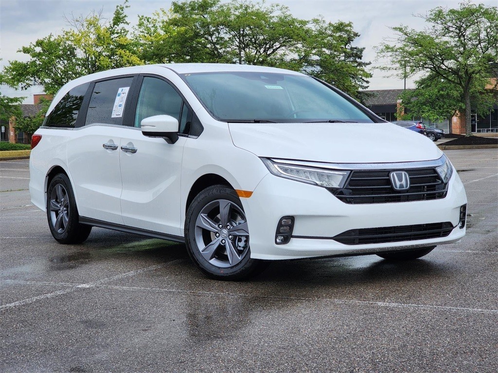 New, 2024 Honda Odyssey EX, White, H242281-2