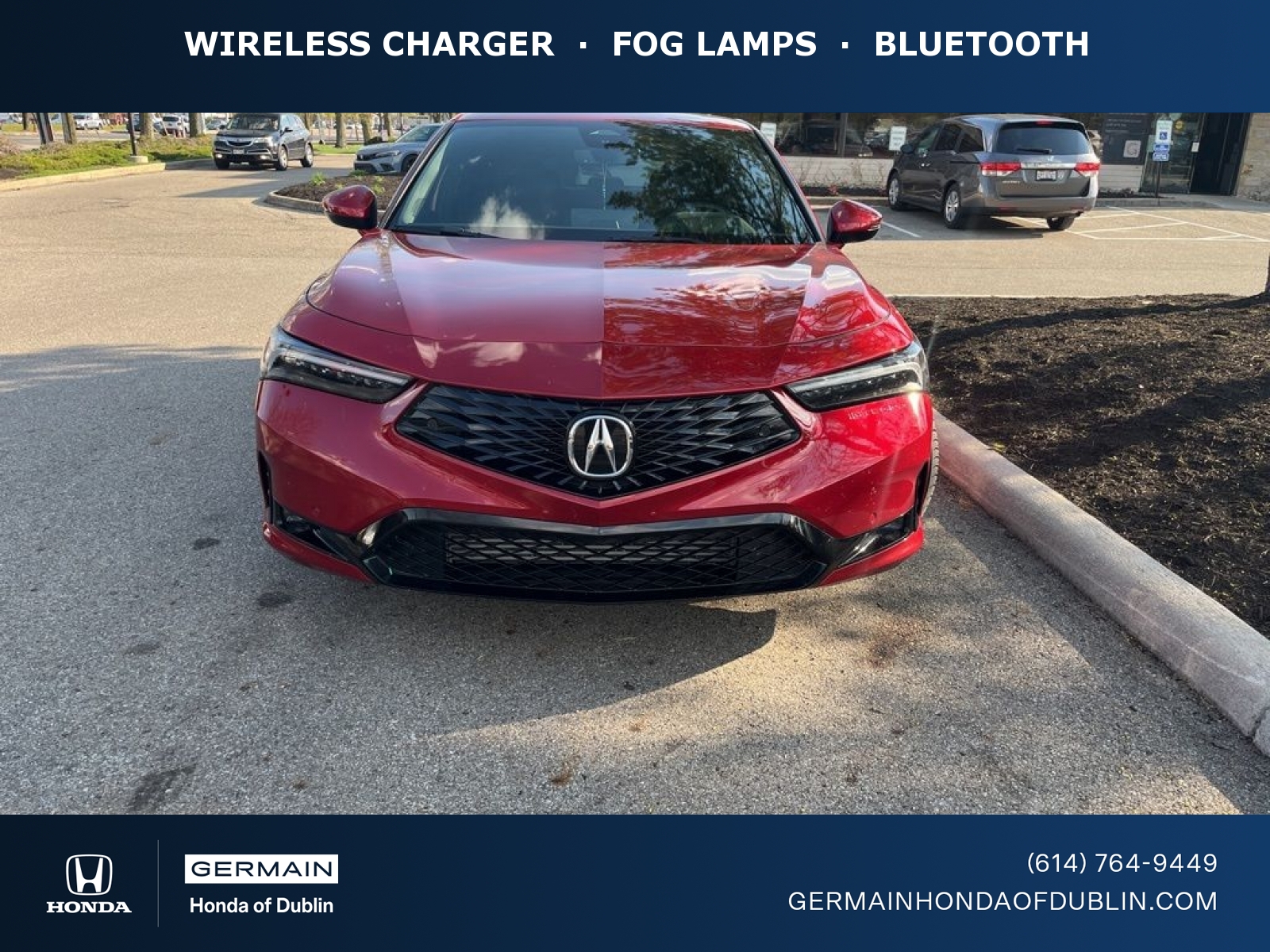 Performance Red Pearl 2025 Acura Integra FWD with Technology and A-SPEC Package Sedan Front-Wheel Drive Continuously Variable Transmission