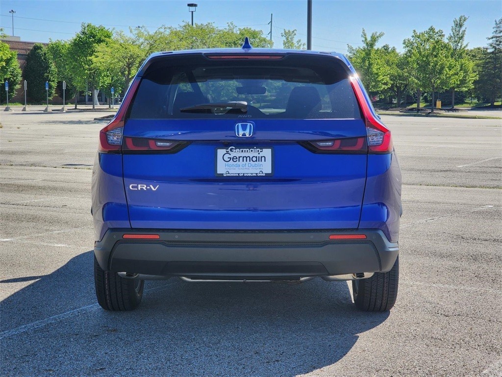 New, 2025 Honda CR-V EX-L, Blue, H250116-14