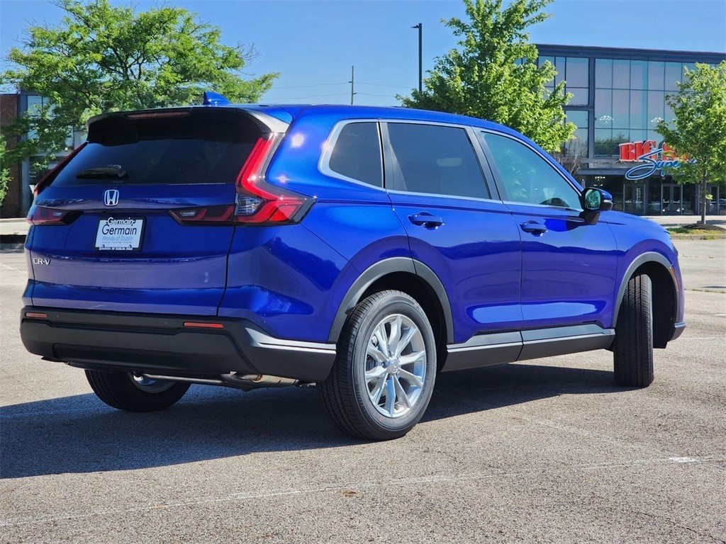 New, 2025 Honda CR-V EX-L, Blue, H250116-15