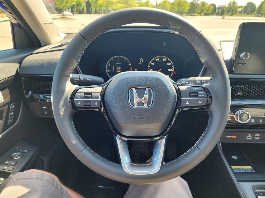 New, 2025 Honda CR-V EX-L, Blue, H250116-25