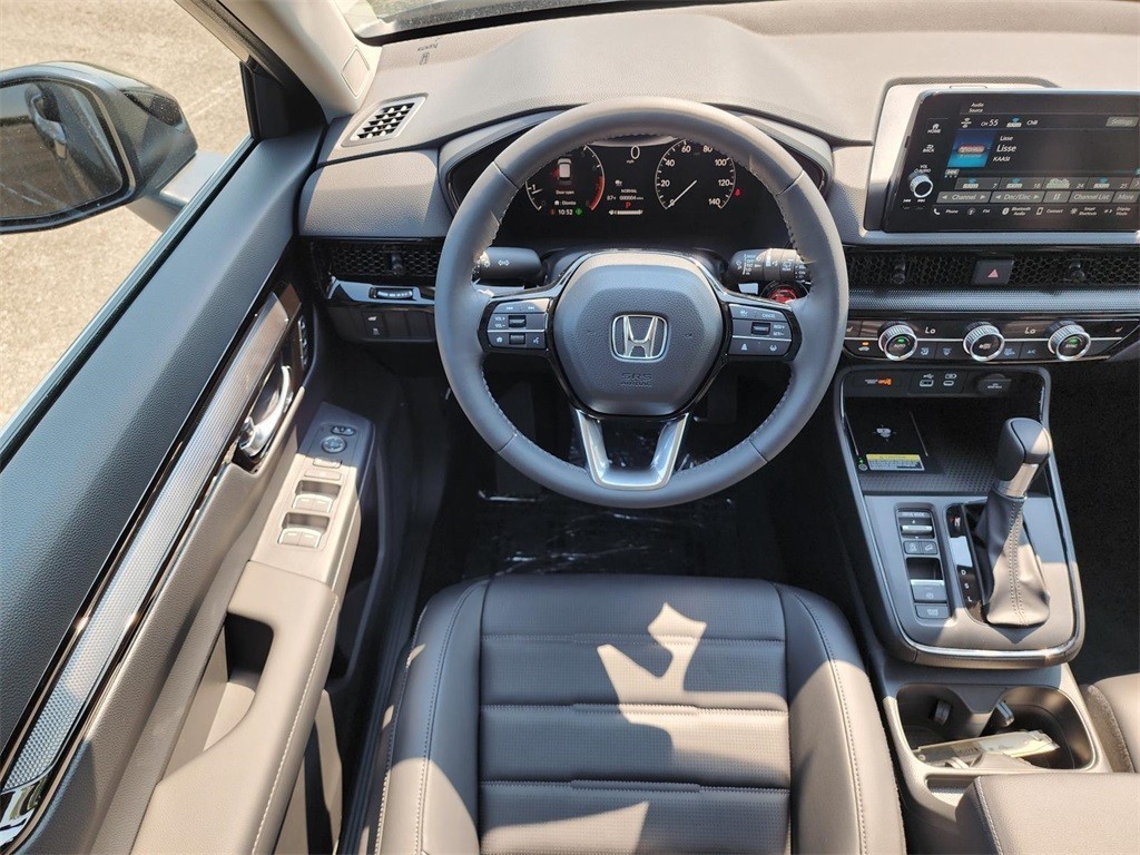 New, 2025 Honda CR-V EX-L, Black, H250163-24
