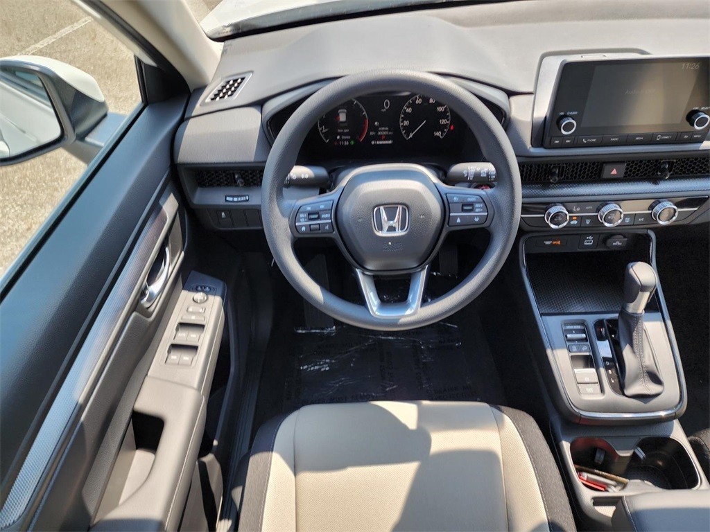 New, 2025 Honda CR-V LX, White, H250166-21