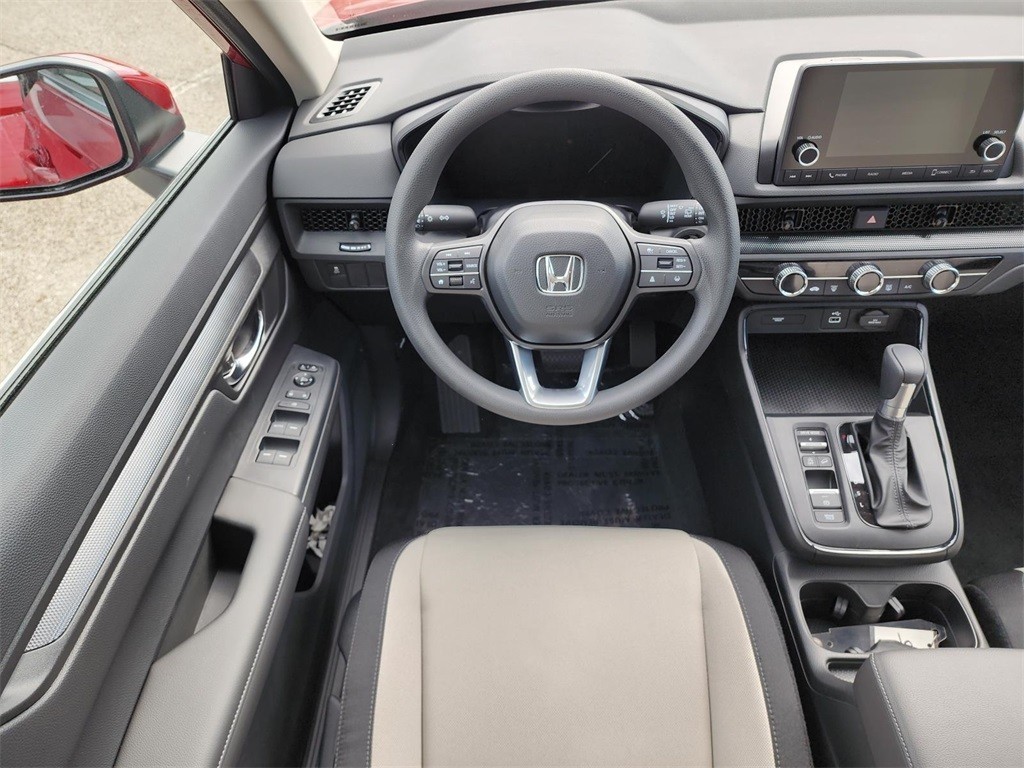 New, 2025 Honda CR-V LX, Red, H250236-21