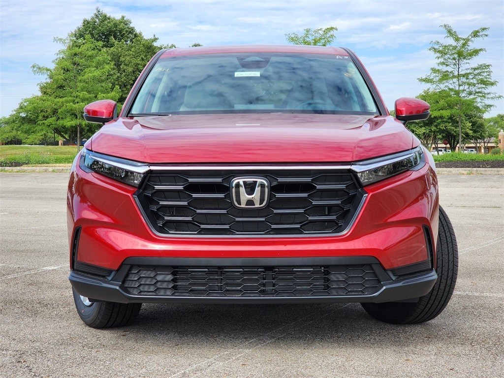 New, 2025 Honda CR-V LX, Red, H250236-7