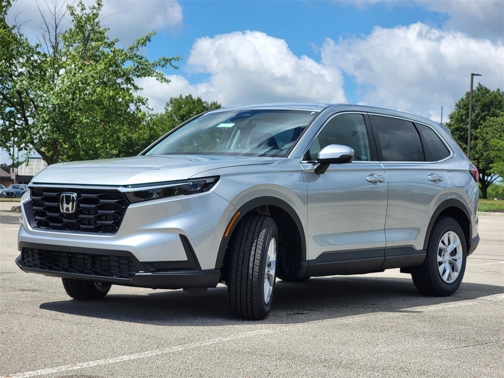 New, 2025 Honda CR-V LX, Silver, H250252-12