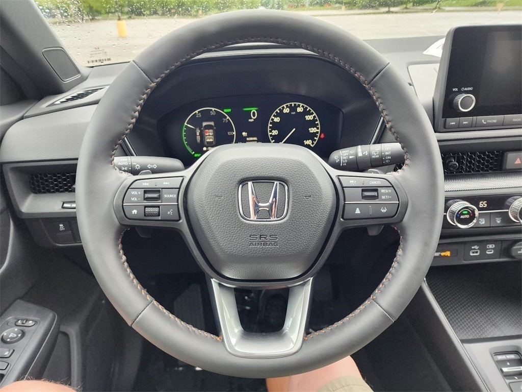 New, 2025 Honda CR-V Hybrid Sport, Silver, H250072-24