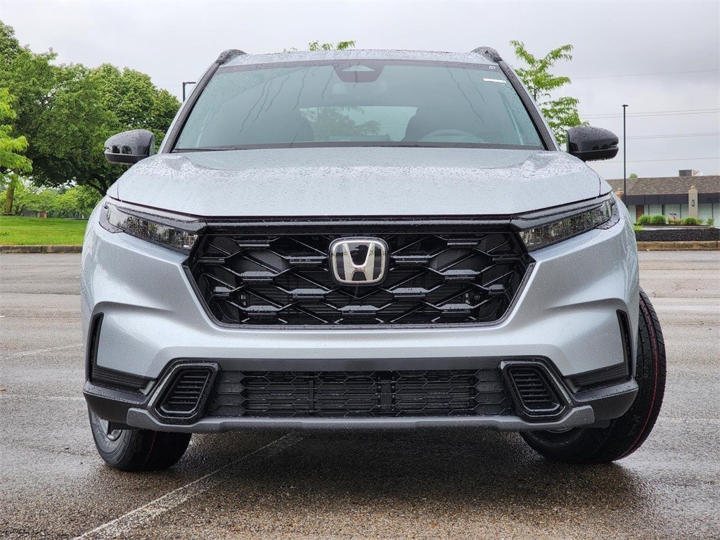 New, 2025 Honda CR-V Hybrid Sport, Silver, H250072-9