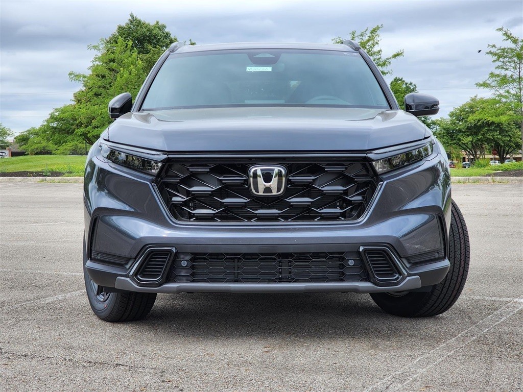 New, 2025 Honda CR-V Hybrid Sport-L, Gray, H250130-10