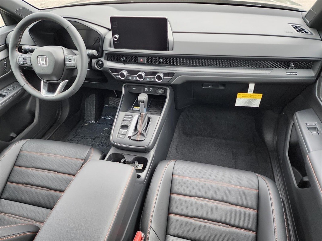 New, 2025 Honda CR-V Hybrid Sport-L, Gray, H250130-21