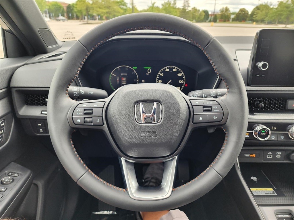 New, 2025 Honda CR-V Hybrid Sport-L, Gray, H250130-25