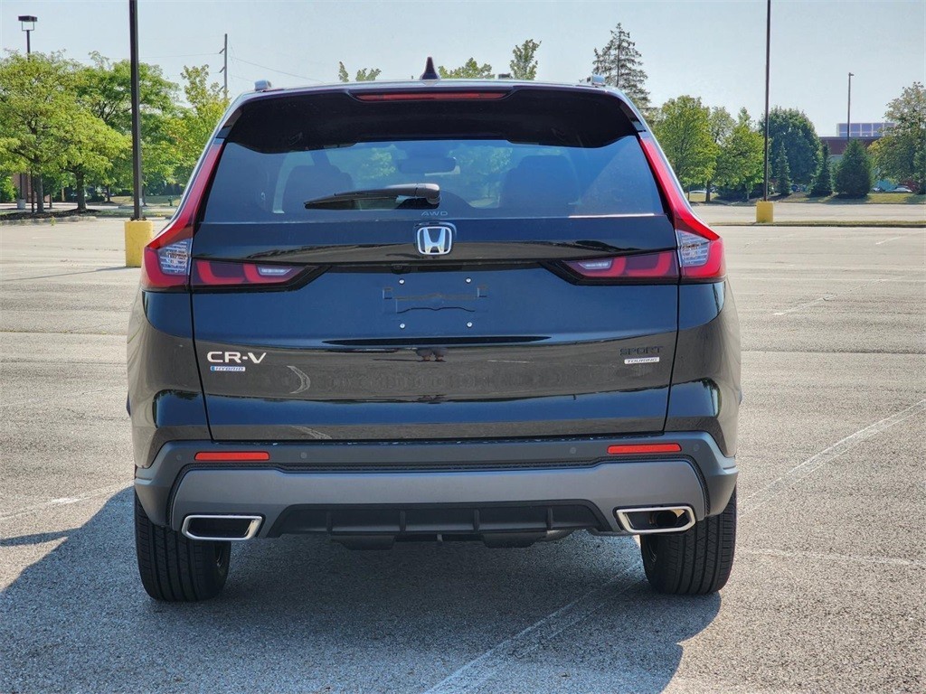 New, 2025 Honda CR-V Hybrid Sport Touring, Black, H250192-17