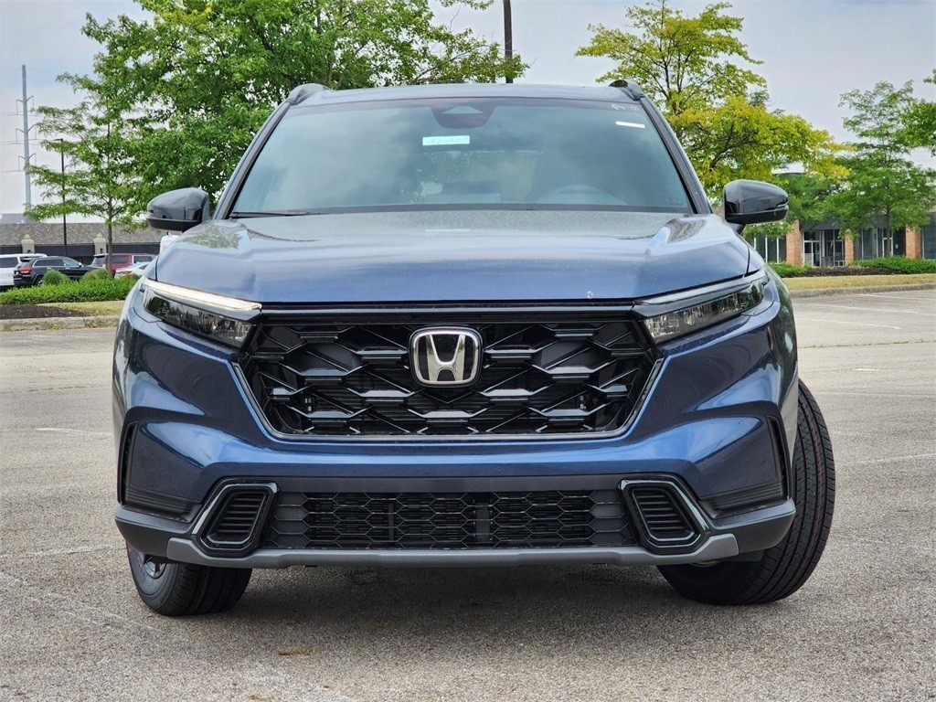 New, 2025 Honda CR-V Hybrid Sport, Blue, H250207-9