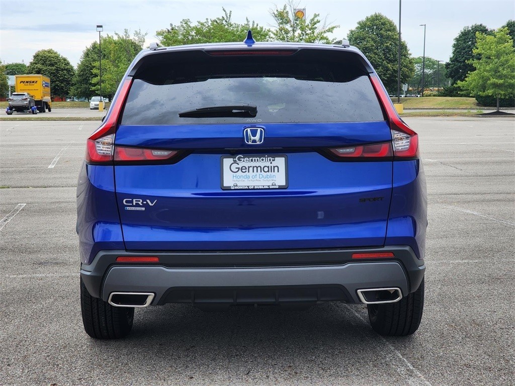 New, 2025 Honda CR-V Hybrid Sport, Blue, H250226-15