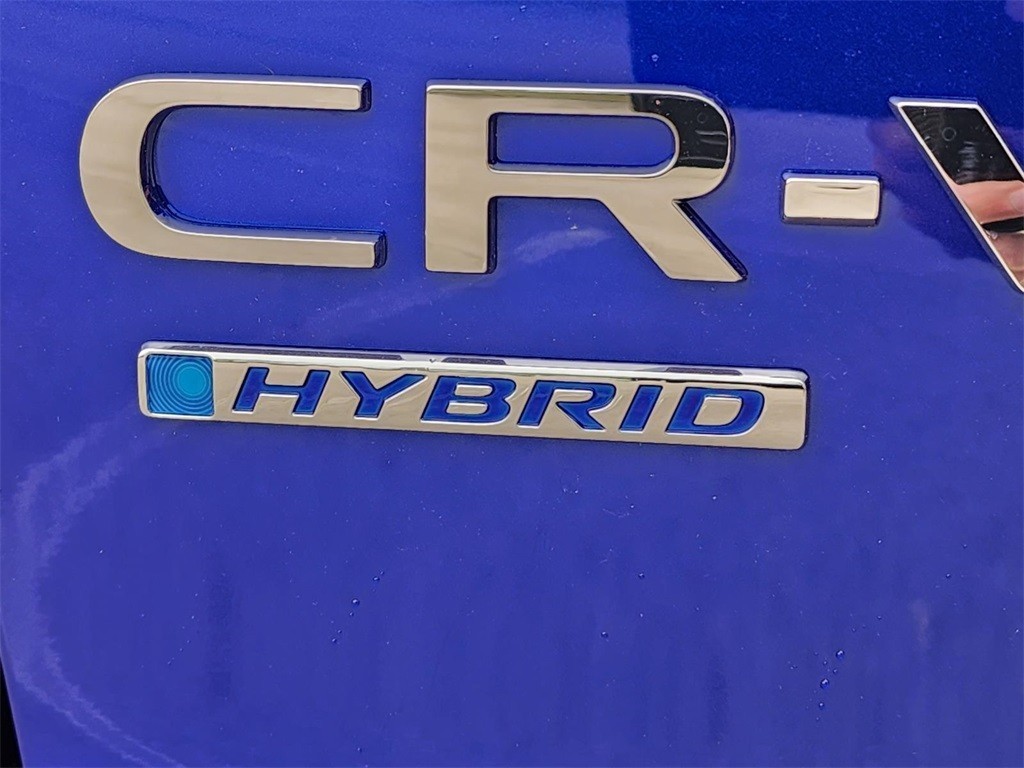 New, 2025 Honda CR-V Hybrid Sport, Blue, H250226-8