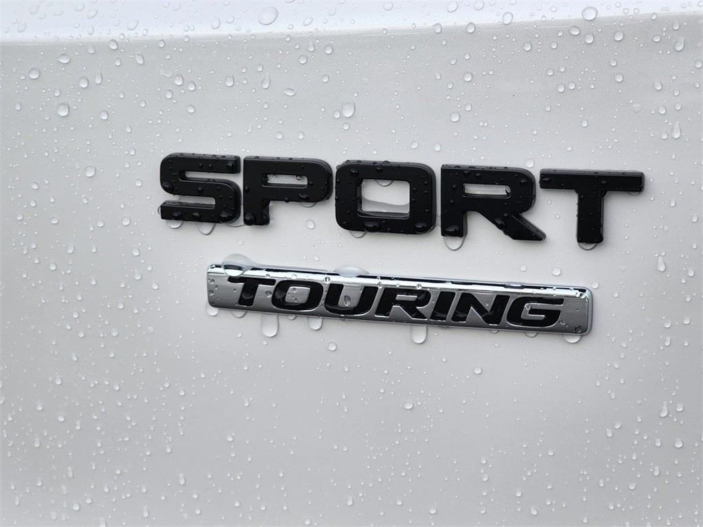 New, 2025 Honda CR-V Hybrid Sport Touring, White, H250245-13