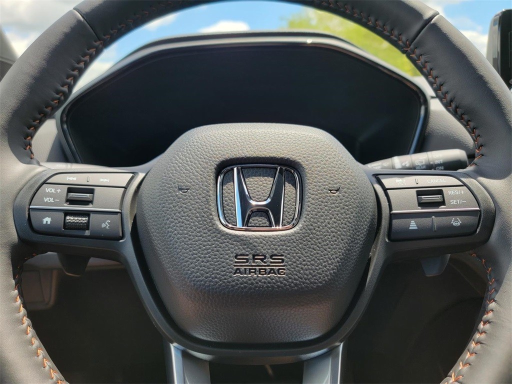 New, 2025 Honda CR-V Hybrid Sport-L, Black, H250257-24