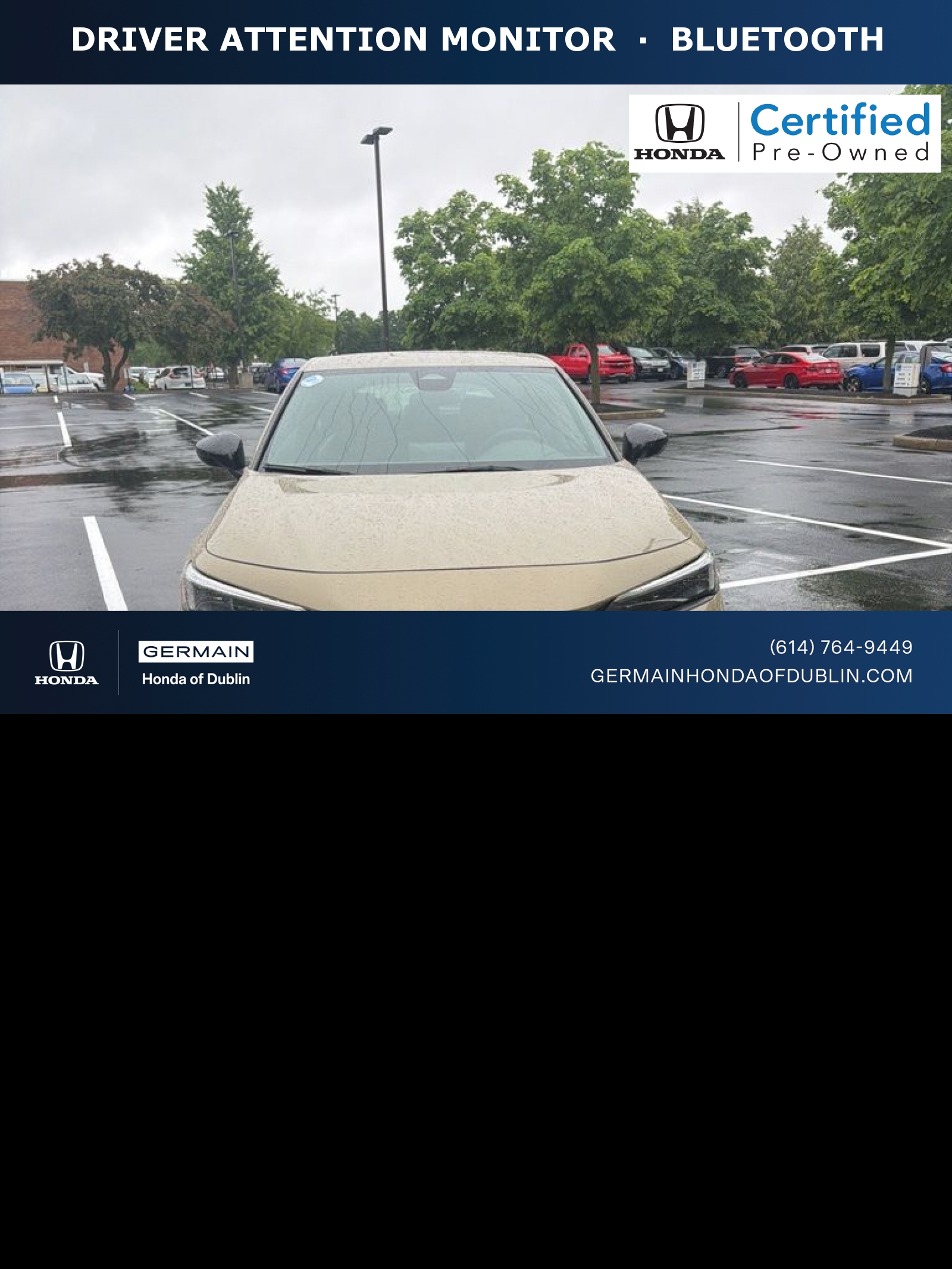 Brown (Tan) 2025 Honda Civic Hatchback Sport FWD Hatchback Front-Wheel Drive Continuously Variable Transmission