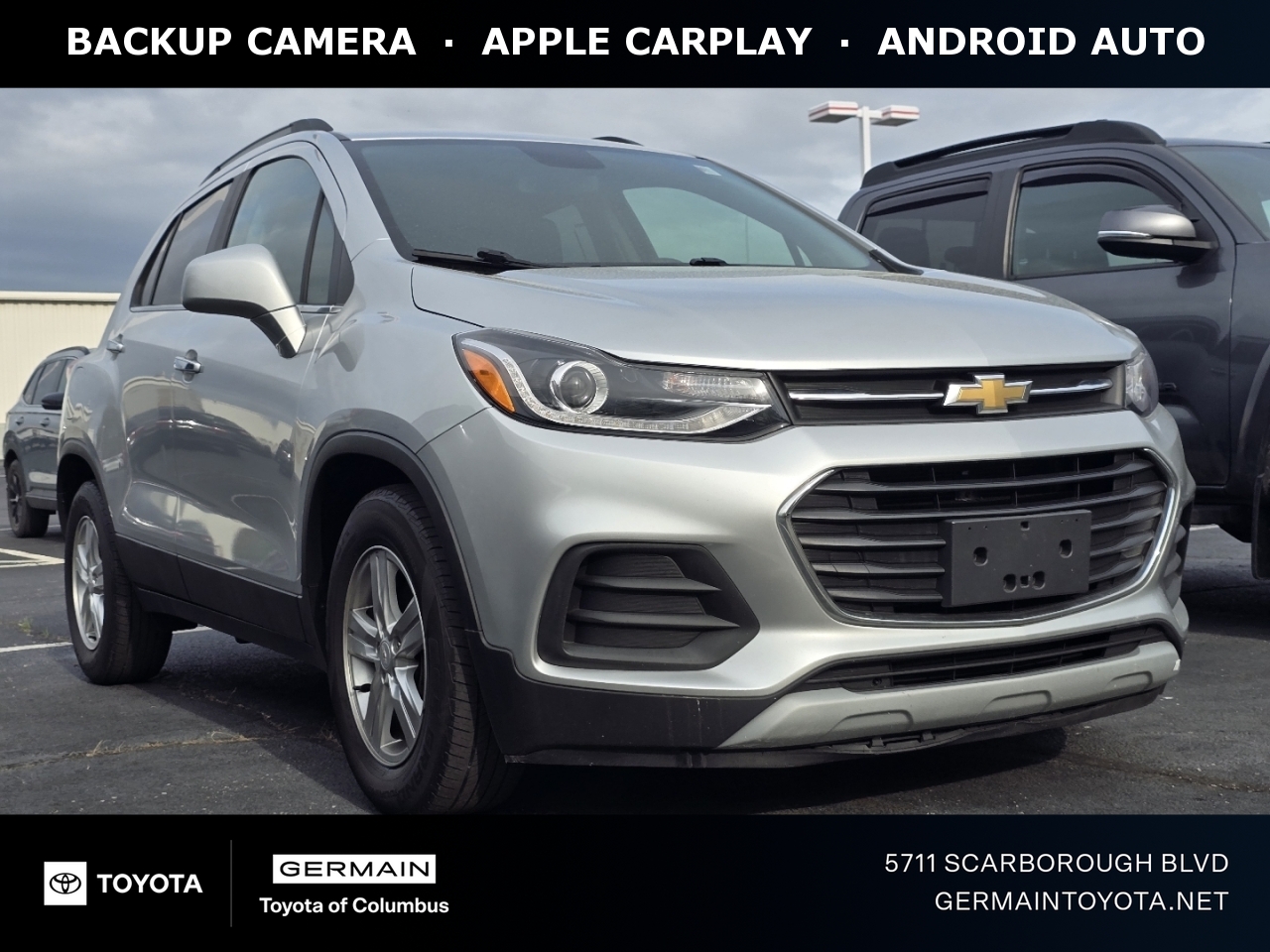 Silver 2018 Chevrolet Trax LT FWD SUV / Crossover Front-Wheel Drive 6-Speed Automatic