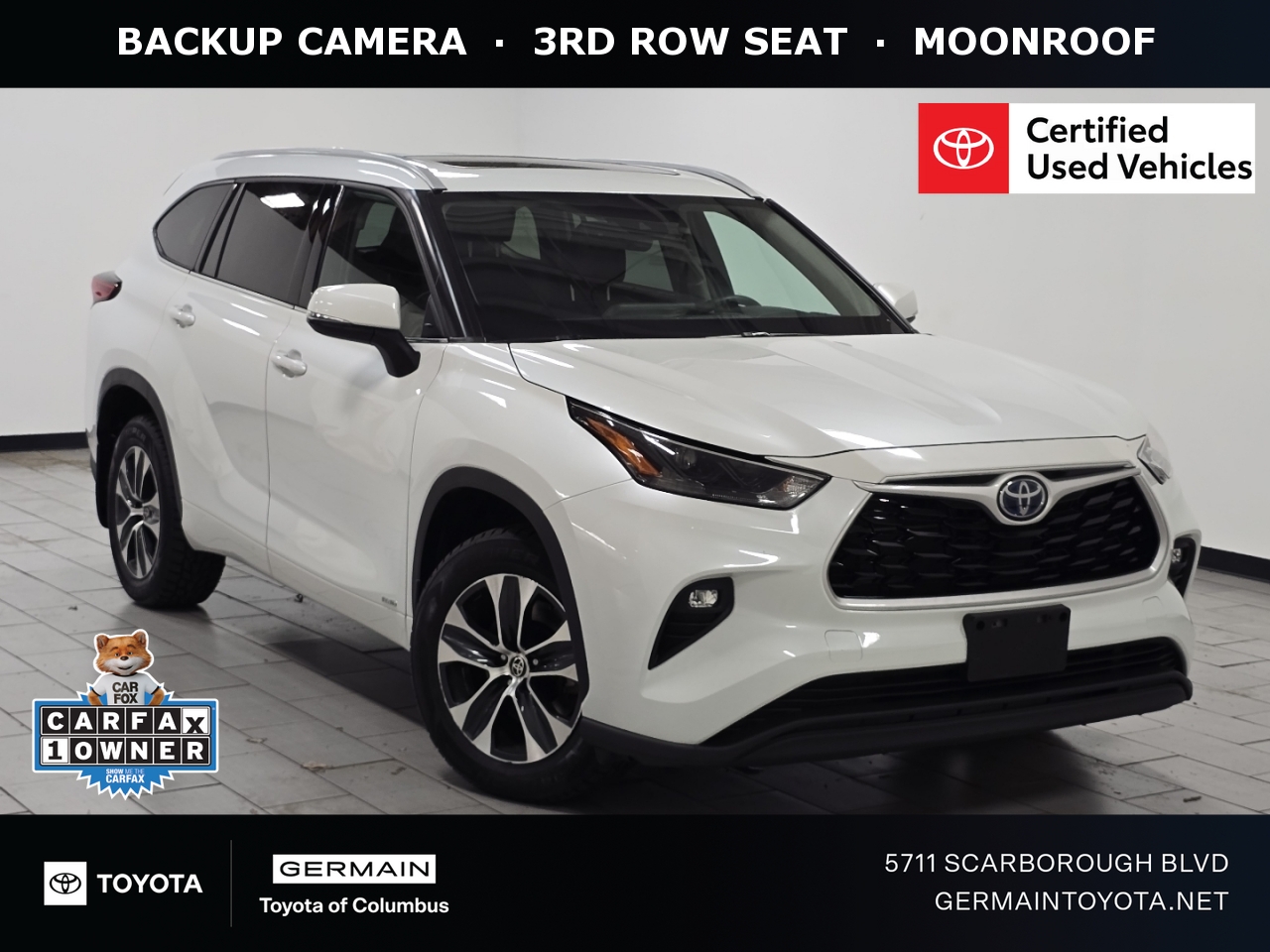 2022 Toyota Highlander Hybrid XLE AWD