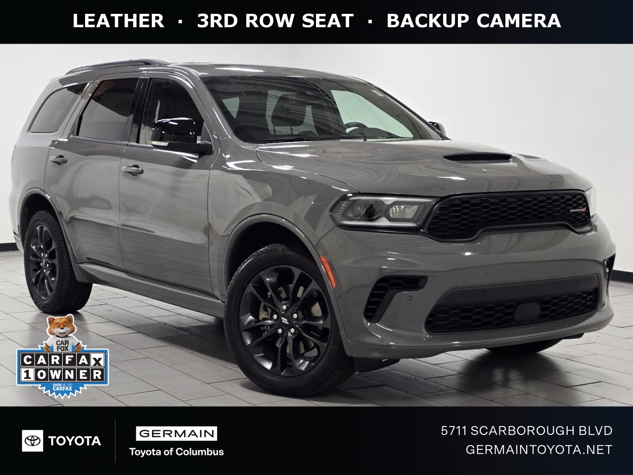 Destroyer Gray Clearcoat 2025 Dodge Durango GT AWD SUV / Crossover All-Wheel Drive 8-Speed Automatic