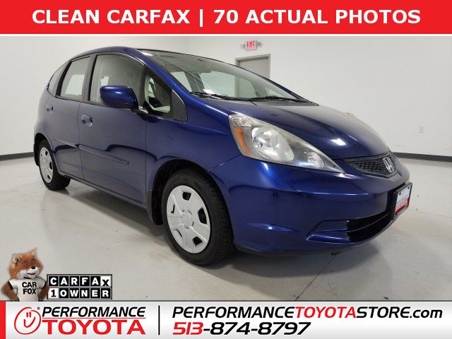 Used, 2013 Honda Fit 5-door HB Auto, Blue, DC034098-1