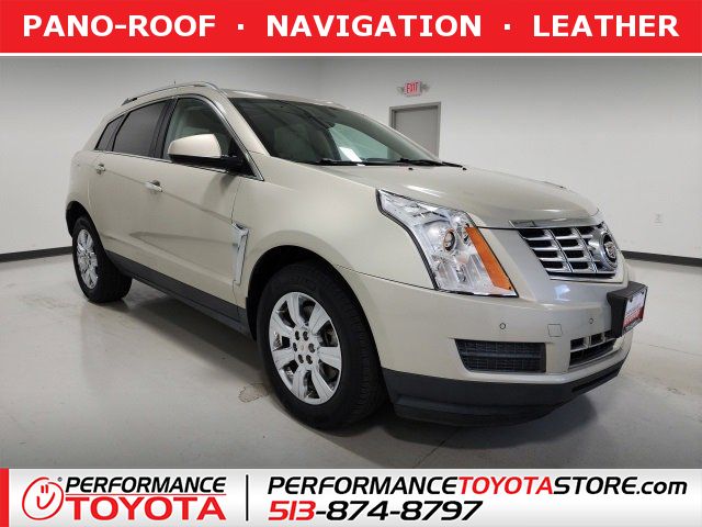 Used, 2015 Cadillac SRX FWD 4-door Luxury Collection, Silver, FS515354-1