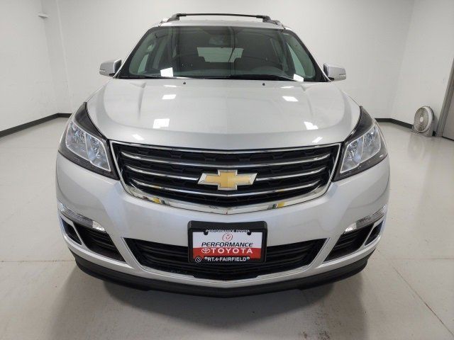 Used, 2017 Chevrolet Traverse FWD 4-door LT w/1LT, Silver, HJ293347-5