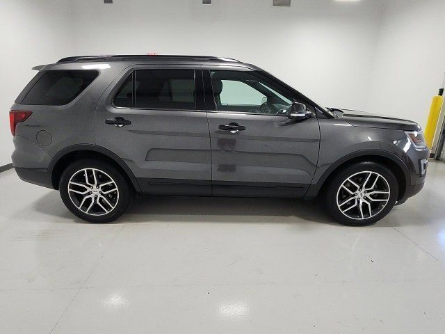 Used, 2017 Ford Explorer Sport 4WD, Gray, HGD38155A-21