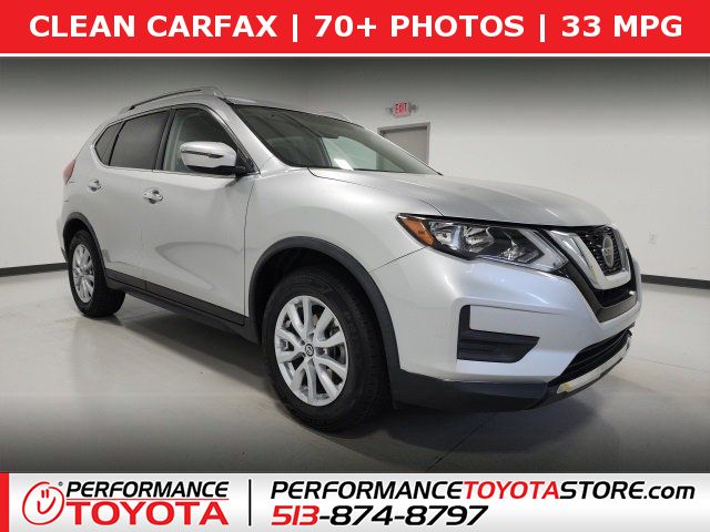 Used, 2018 Nissan Rogue FWD SV, Silver, JW450865-1