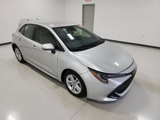 Used, 2019 Toyota Corolla Hatchback SE CVT, Silver, K3038376-5