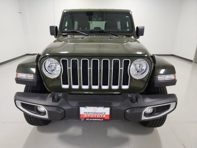 Used, 2021 Jeep Wrangler Unlimited Sahara, Green, MW862612-6