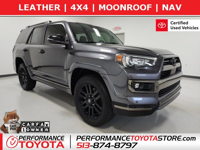 Certified, 2021 Toyota 4Runner Nightshade, Gray, M5866784A-1