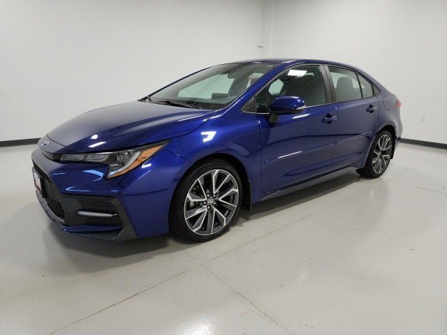 Certified, 2021 Toyota Corolla SE CVT, Blue, MP090040-6