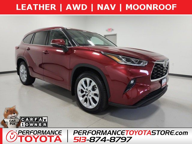 2021 Toyota Highlander Platinum AWD, MS103314, Photo 1